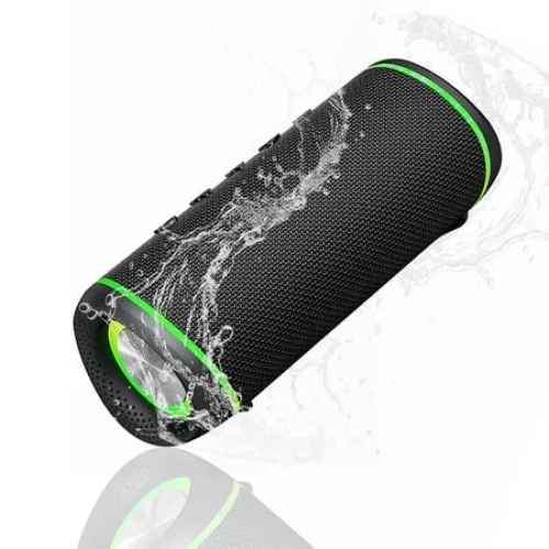 DAYBETTER Portable Bluetooth Speaker, IPX5 Waterproof Bluetooth 5.3 Speaker with 30W Powerful Sound 24H Playtime, Flashing Lights Wireless Pairing for Outdoor/Party/Beach/Travel/Gifts