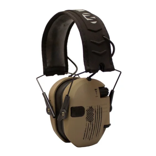 Walker's Razor Slim Shooting Ear Protection Muff NRR 23 dB (Distressed Flag)