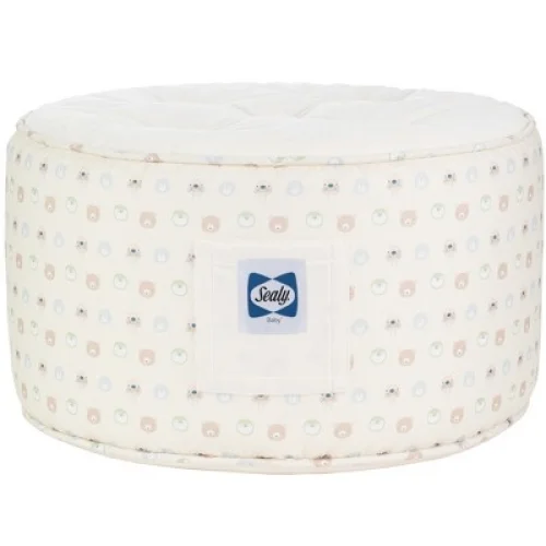 Sealy Baby Ottomans - Beige Animal Faces