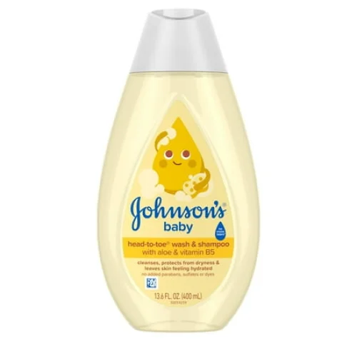Johnson's Baby Head-To-Toe 2-in-1 Baby Wash & Shampoo, 13.6 fl. oz