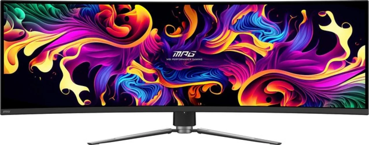 MSI MPG 491CQPX QD-OLED 49" DQHD Curved Gaming Monitor, 240Hz/0.03ms G-Sync