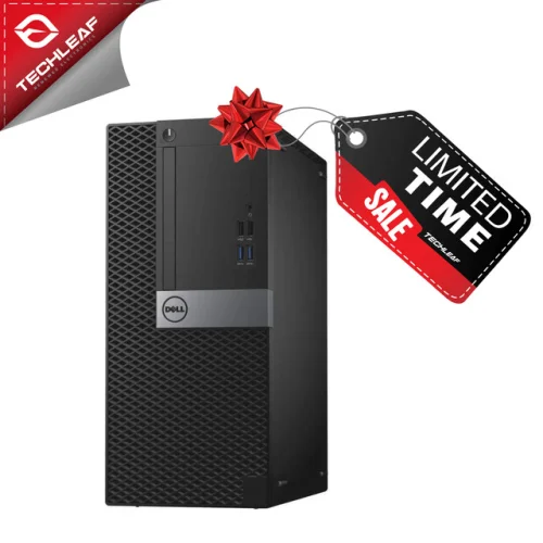 Dell Desktop PC i7, up to 32GB RAM, 4TB SSD NVMe, Windows 11 Pro, WiFi, DVD-RW