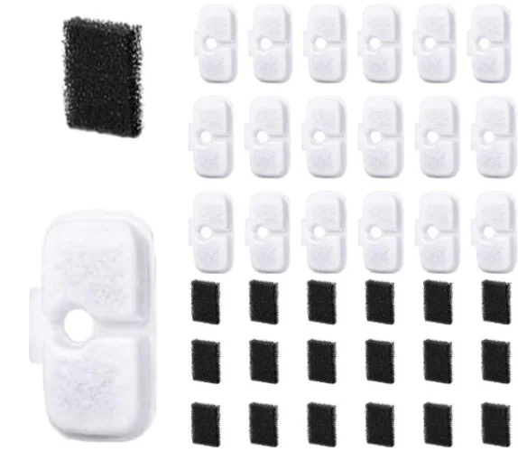 19-PACK Cat Water Filter Replacements, For Many Popular Pet Water Dispensers 13z