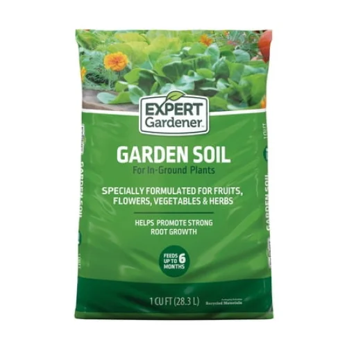 Expert Gardener Garden Soil for In-Ground Plants, 1 cu. ft.