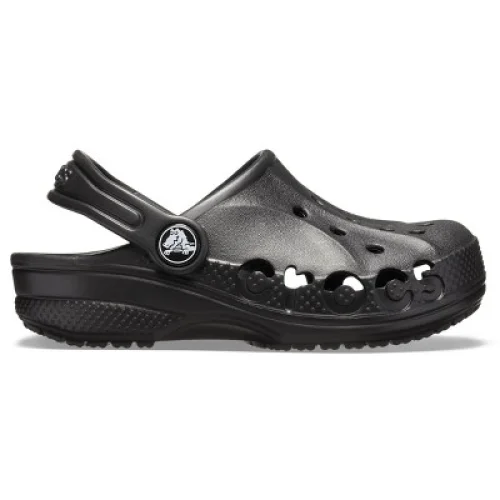 Crocs Kids Baya Clogs, Black, J4