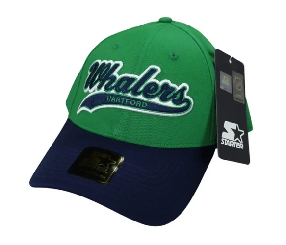 Starter Hartford Whalers NHL Retro Style Snapback Baseball Cap Hat OSFM NWT