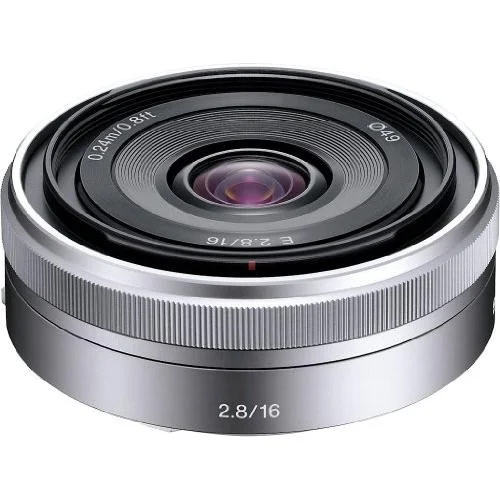 Sony SEL16F28 16mm f/2.8 Wide-Angle Lens for NEX Series Cameras