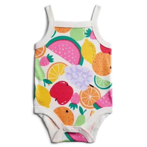 Wonder Nation Baby Girls' Tank Bodysuit, Sizes 0M-24M