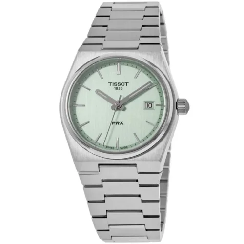New Tissot PRX 35mm Green Dial Stainless Steel Women's Watch T137.210.11.091.00