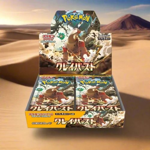 Clay Burst Booster Box Pok&eacute;mon Japanese 2023 Sealed - US Seller SHIPS ASAP