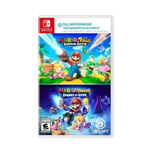 Mario + Rabbids Nintendo Switch 2 Game Bundle - Sparks of Hope Kingdom Battle Exclusive (Code in a Box)