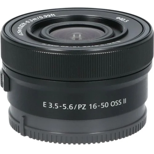 Sony E PZ 16-50mm f/3.5-5.6 OSS II Lens Black