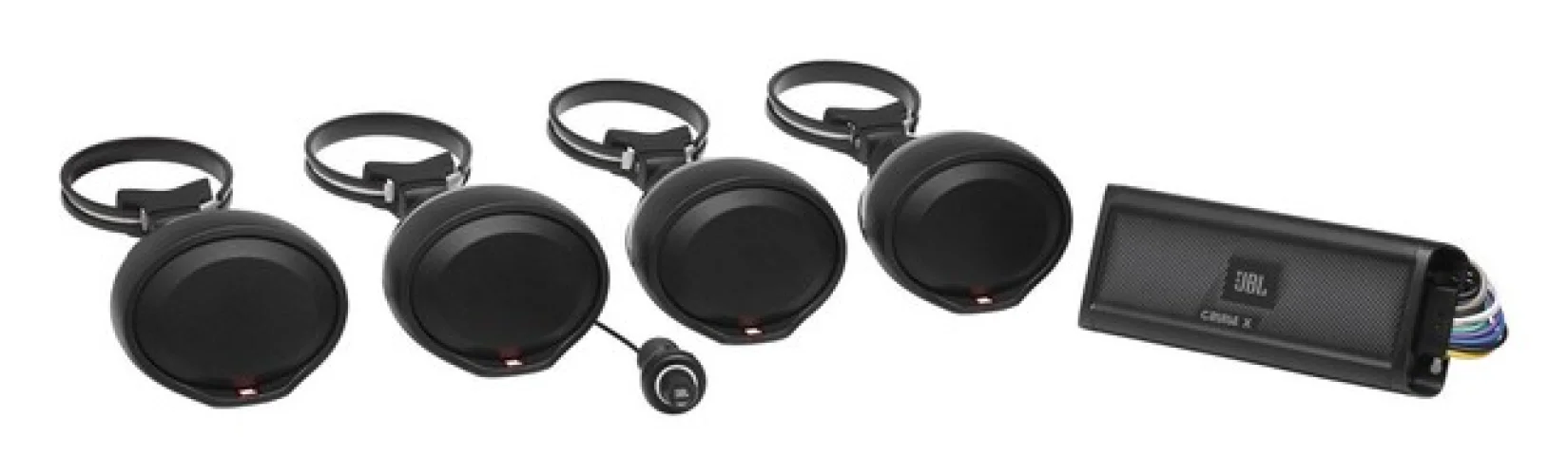 JBL CRUISE X 4) Speaker Bluetooth Audio System w/4 Ch. Amplifier For ATV/UTV/RZR