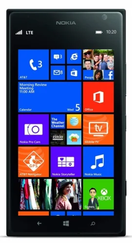 Nokia Lumia 1520 - 16GB Black - AT&T Locked - Excellent