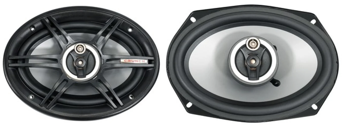 Pair Crunch CS693 6x9" Car Audio 3-Way Speakers 400 Watts Max