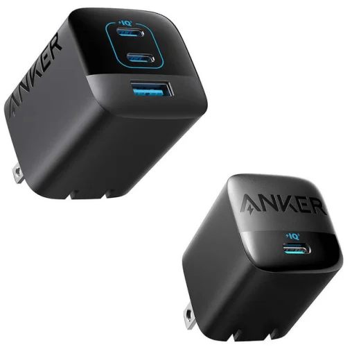 Anker Fast Charging Adapter with 67W USB C Charger &30W GaN PIQ 3.0 Wall Charger
