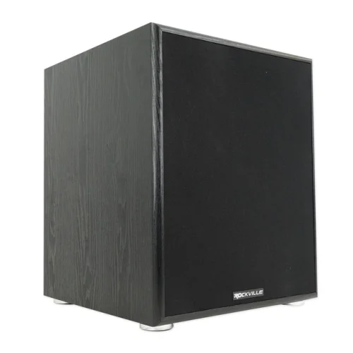 Rockville Rock Shaker 12" Black 800w Powered Home Theater Subwoofer Sub
