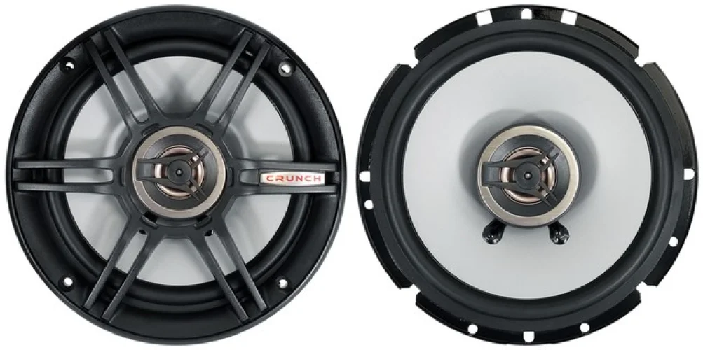 Pair Crunch CS65CXS 6.5" Car Audio Shallow Mount Speakers 300 Watts Max 2-Way