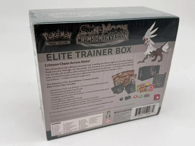 Pokemon TCG Sun & Moon Crimson Invasion Elite Trainer Box SEALED ETB