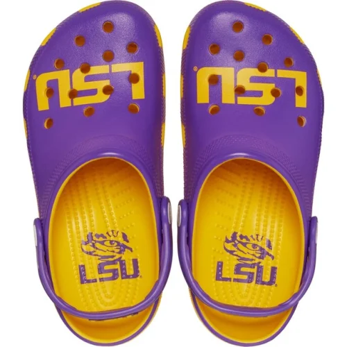 Crocs Adult LSU Collegiate Classic Clogs