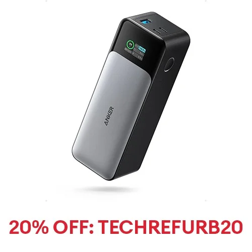 Anker 737 Power Bank 24000mAh 3-Port Portable Charger 140W for iPhone 14/MacBook