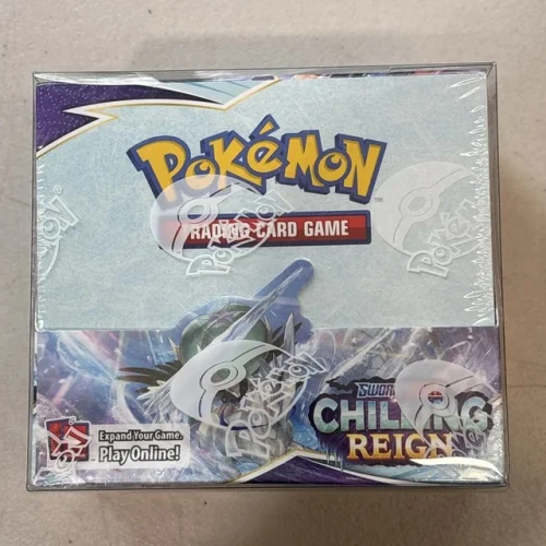 Pok&eacute;mon TCG Sword & Shield - Chilling Reign Booster Box - Factory Sealed