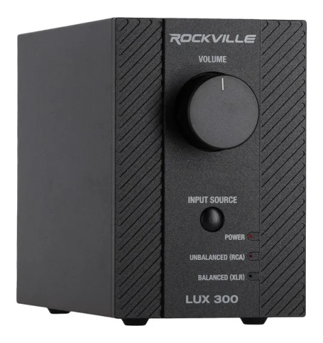 Rockville LUX 300 Audiophile 300w RMS Home Stereo Amplifier XLR In, Clean Power