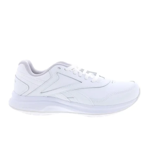 Reebok Walk Ultra 7 DMX Max Wide Womens White Wide Lifestyle Sneakers Shoes