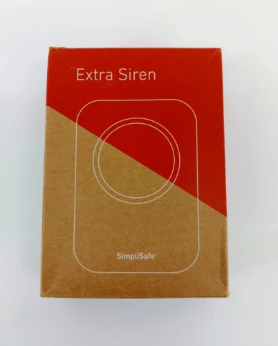 SimpliSafe Extra Siren 105db Home Security System Model WS3 - NEW