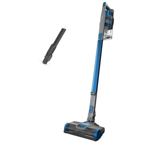 Shark Pet Cordless Stick Vacuum, Carpet and Hardfloors, Bristle Brushroll, HEPA Filtration, Detachable Handvac, 40-Min Run Time, IX140H Blue