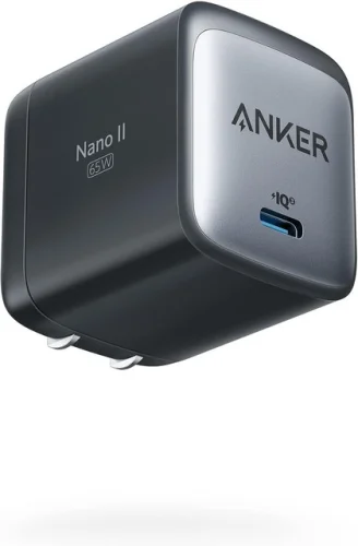 Anker Nano USB C Charger 65W GaN II PPS Foldable Fast Adapter for MacBook/Galaxy