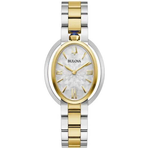 Bulova Women's Rubaiyat Classic Quartz Silver Stainless Steel Watch 29 MM 98L320