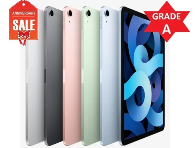 Apple iPad Air 4th Gen Wi-Fi 10.9in 64GB/256GB - Gray, Silver, Gold, Green, Blue
