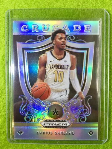 DARIUS GARLAND SILVER PRIZM ROOKIE CARD RC JERSEY #10 CAVS SP 2019 Panini Prizm
