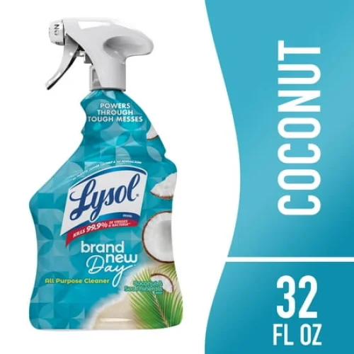 Lysol All-Purpose Cleaner, Sanitizing and Disinfecting Spray, Coconut & Sea Minerals, 32 fl oz