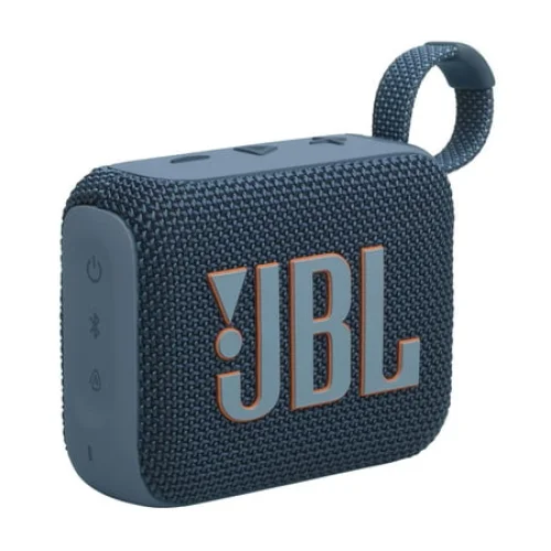 JBL Go 4 Ultra-Portable Waterproof Bluetooth Speaker, Blue