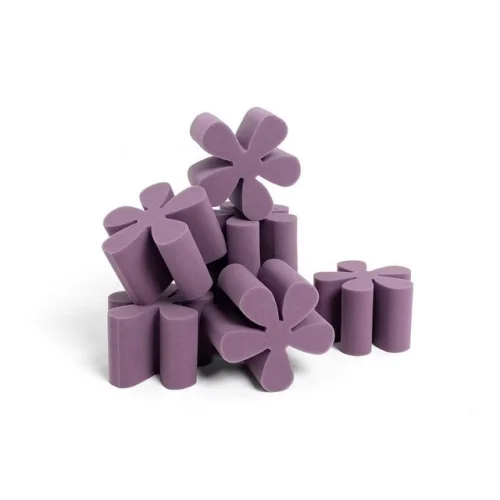 30pc SMOL Foam Shapes Flower Daisy - Crafting Supplies for DIY Projects and Creative Decor