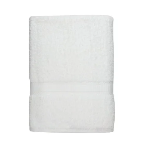 Mainstays Basic Bath Towel - Soft 100% Cotton, Highly Absorbent, White, 27 in. x 52 in.