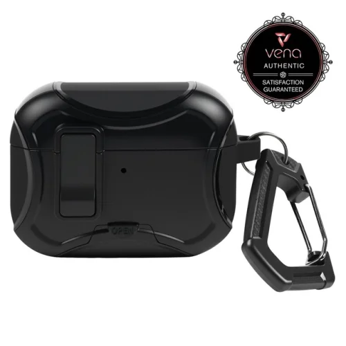 Vena For Apple AirPods Pro 3 Case Cover MagSafe with Phone Stand, Black