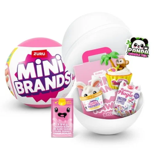 Mini Brands Kawaii Blindbox Capsule, Collectible Unbox Surprise Toy for Kids, Teens & Adults Ages 3+ by ZURU