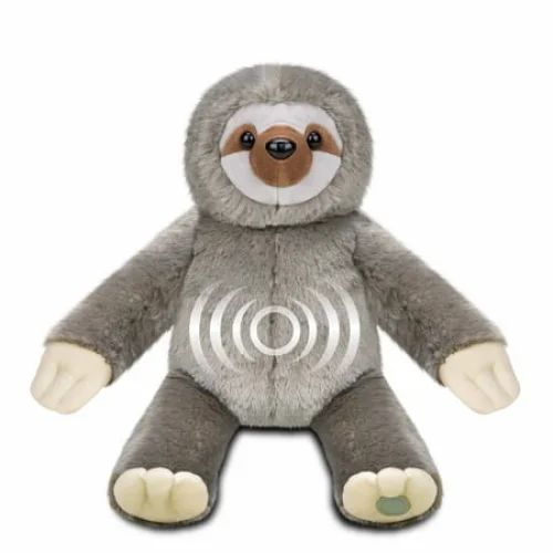 Health Touch Huggable Massager Gift with Relaxing Vibration for Neck and Back - Sloth