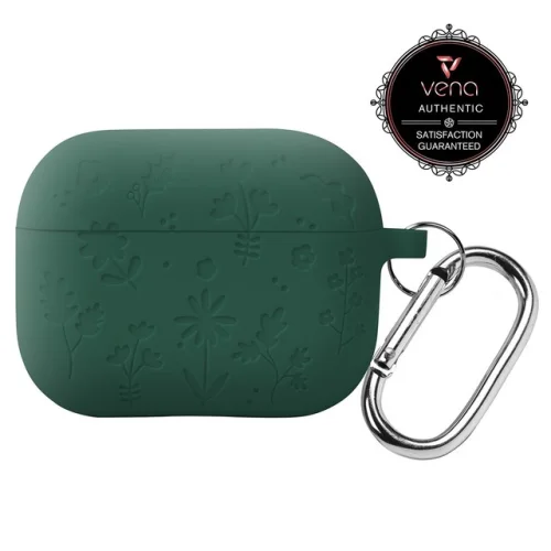 Vena For Apple AirPods Pro 3 Case Cover Silicone Floral MagSafe