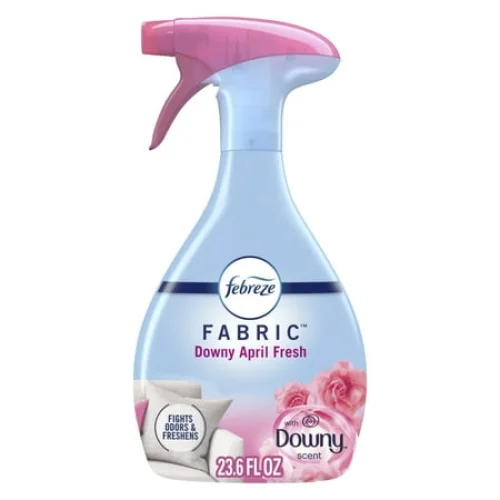 Febreze Fabric Spray Air Freshener, Odor-Fighting Fabric Refresher, Downy April Fresh, 23.6 fl oz