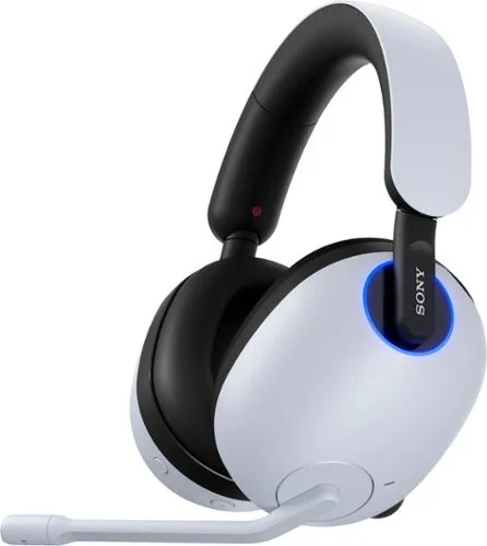 Sony INZONE H9 Wireless Noise Cancelling Gaming Headset - White - Compatible with PS5, PS4, and PC