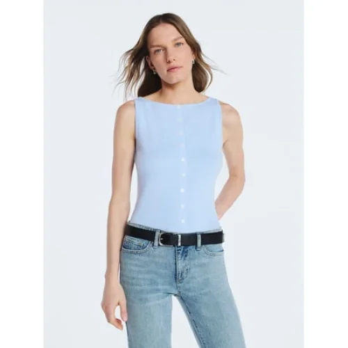 Scoop Women's Sleeveless Button Front Cardigan Sweater, Lightweight, Sizes XS-XXL