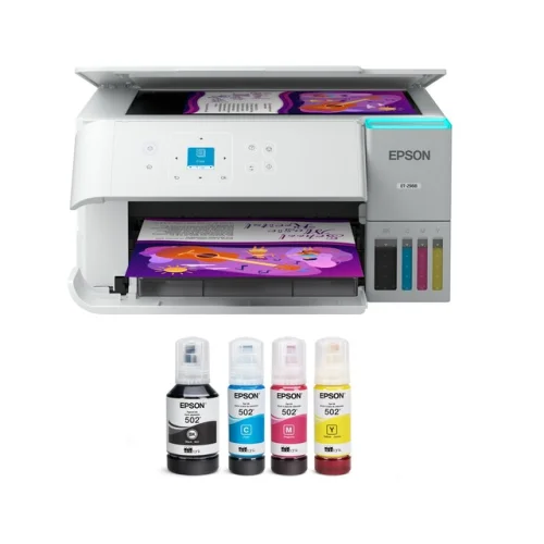 Certified Refurbished Epson EcoTank ET-2988 Printer - White