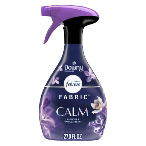 Febreze Fabric Spray Air Freshener, Odor-Fighting Fabric Refresher, Downy Calm, 27 fl oz