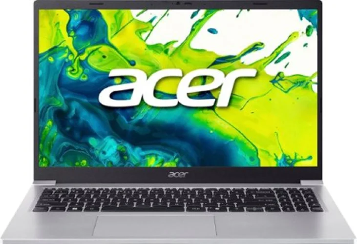 Acer - Aspire Lite 15 Laptop &ndash; 15.6" FHD IPS &ndash; Intel Core 3 Series 1 N350 &ndash; Intel Graphics - 8GB Onboard &ndash; 128GB PCIe SSD - Light Silver