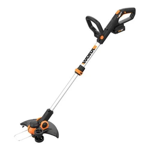 WORX 20V 12" Cordless Straight Shaft Grass Trimmer & Edger with Battery and Charger
