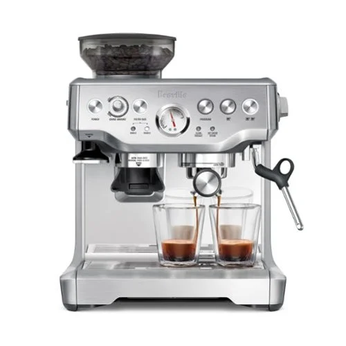 Breville the Barista Express Espresso Machine with Integrated Grinder, Milk Frother, and 15 Bars of Pressure
